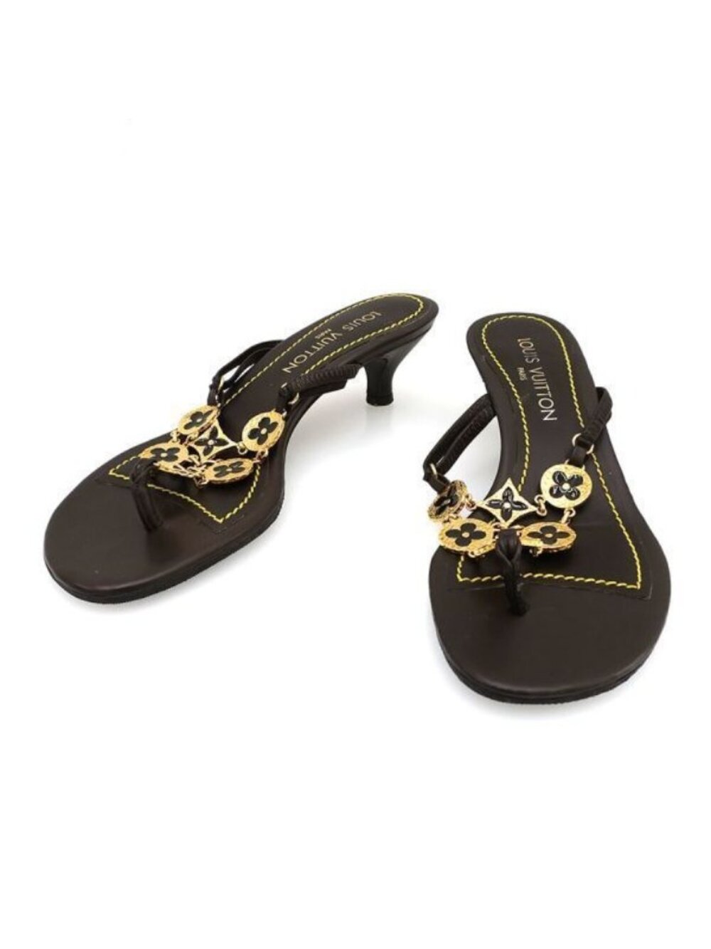 Louis Vuitton Sandals Black